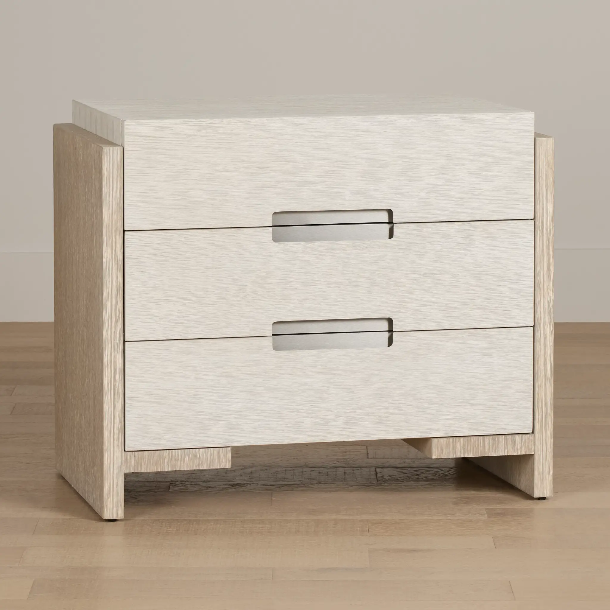 Miramar Ivory 3-drawer Nightstand Miramar Ivory 3-drawer Nightstand