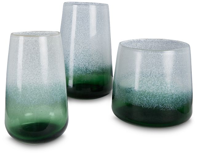 Ally Green Small Vase