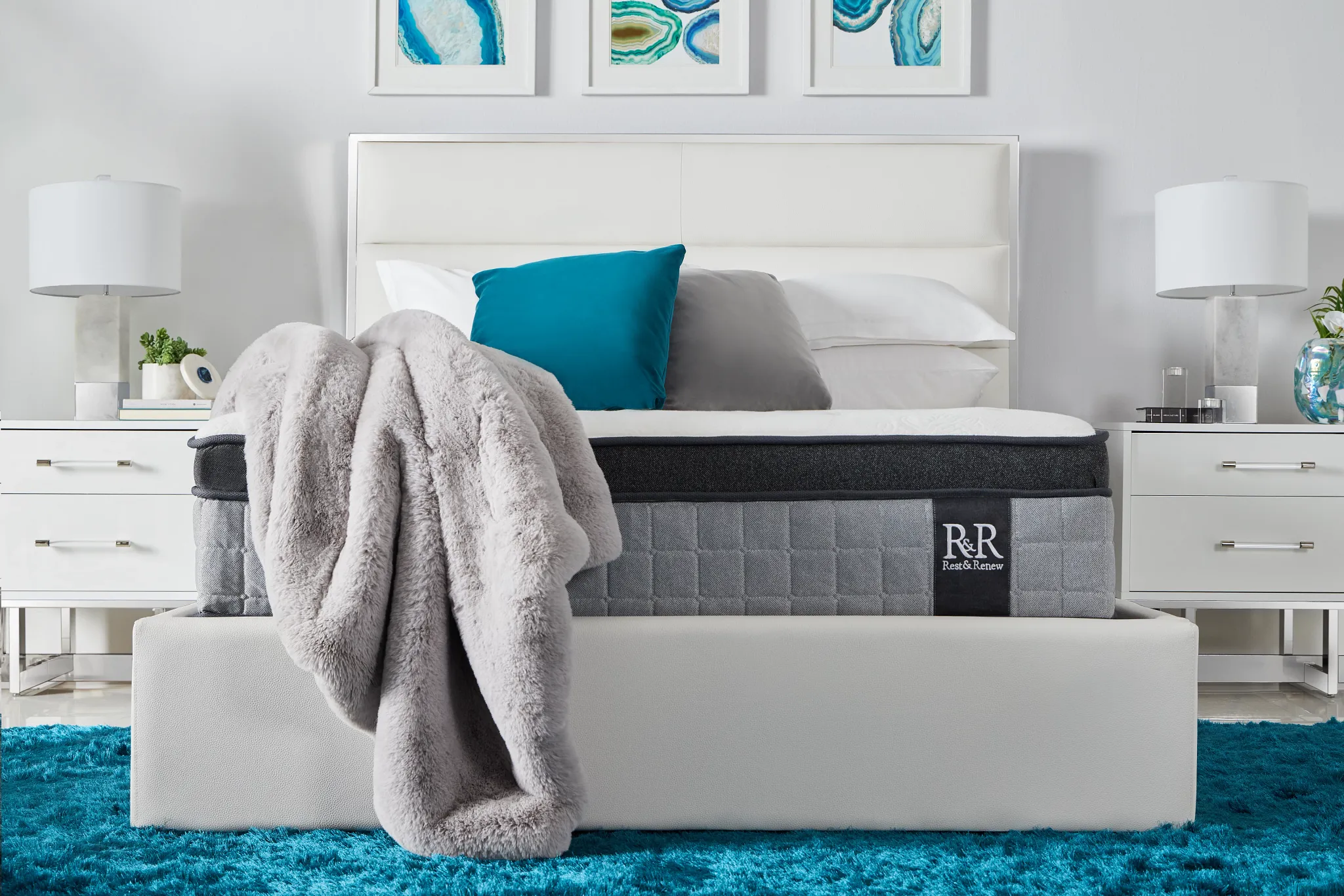 Rest & Renew By Zinus Pocket Innerspring 14" Pillow Top Mattress