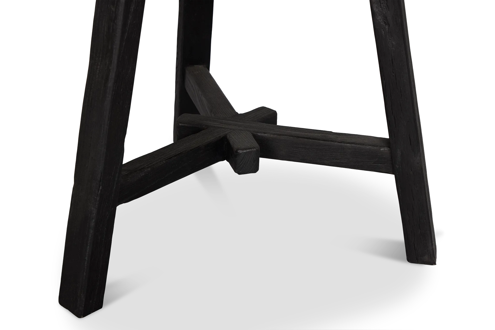 Ronan Black Round End Table