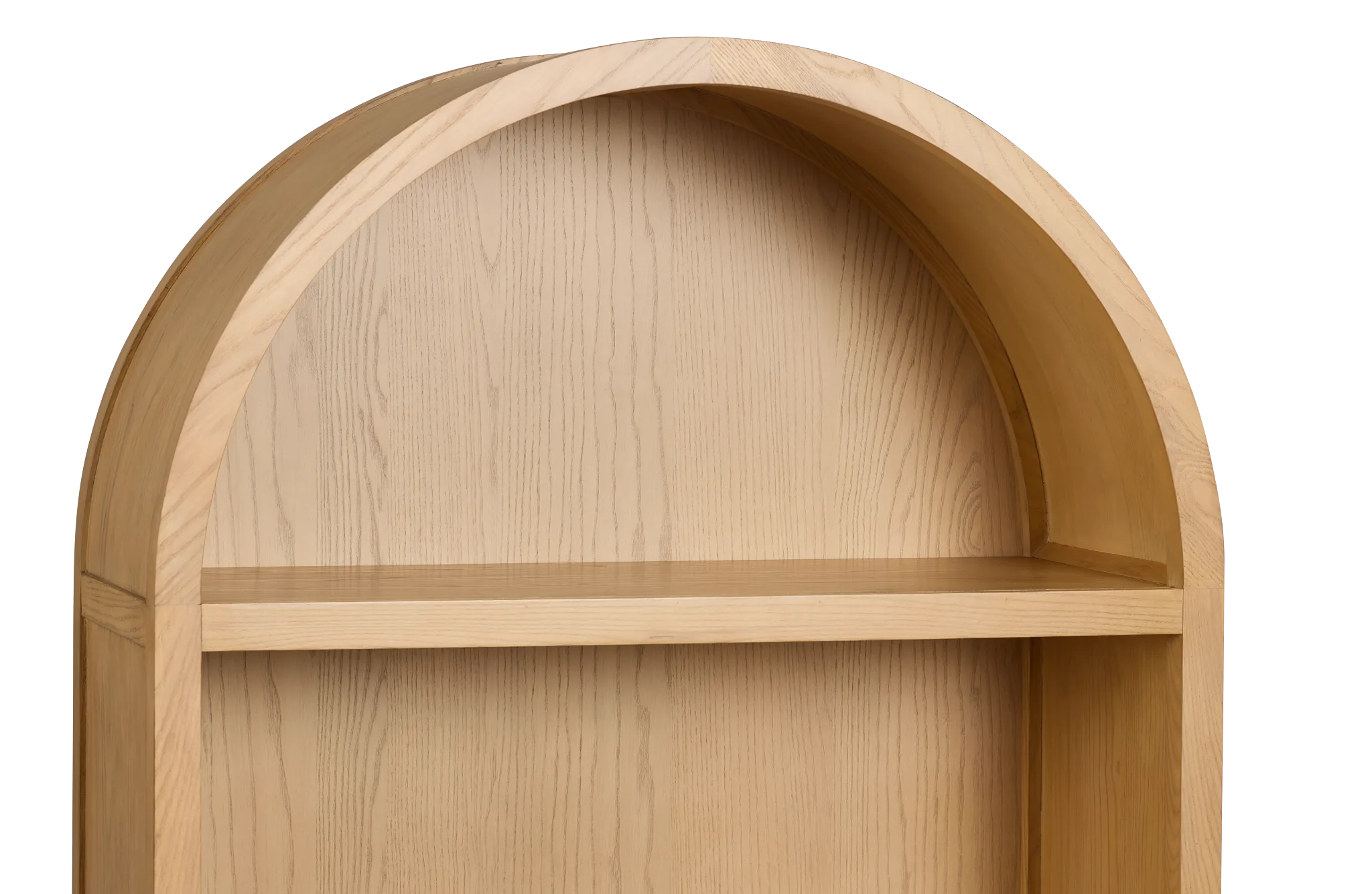 Pacific Light Tone Arched Bookcase