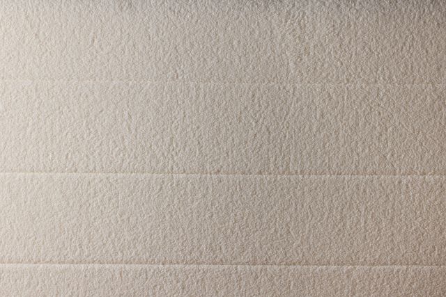 Lyndie Beige Upholstered Platform Bed