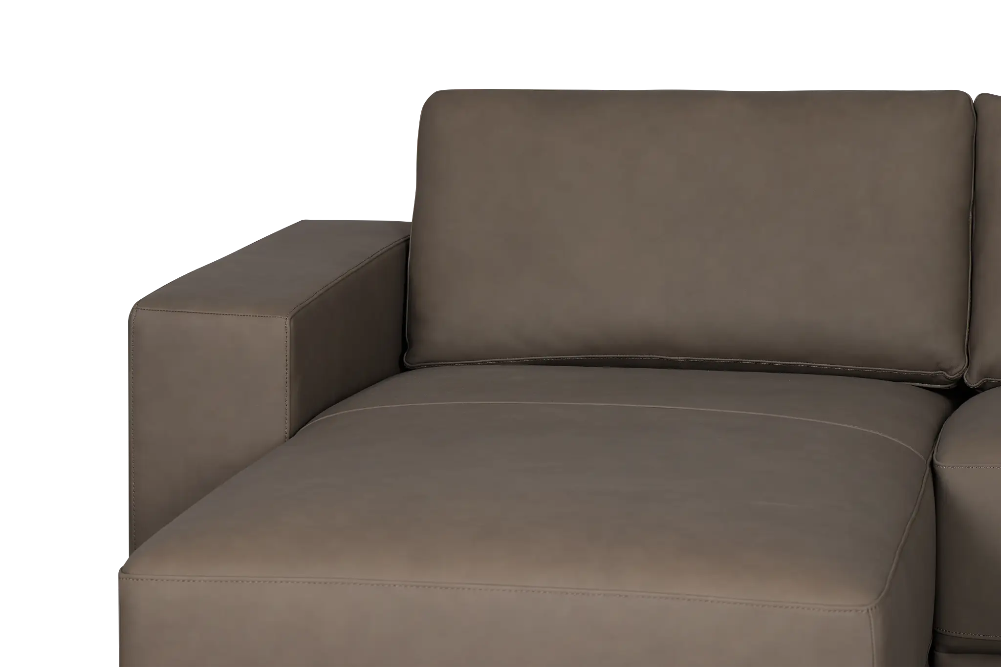 Kellan Dark Gray Leather Medium Left Chaise Sectional Kellan Dark Gray Leather Medium Left Chaise Sectional