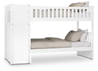Charleston White Step Bunk Bed