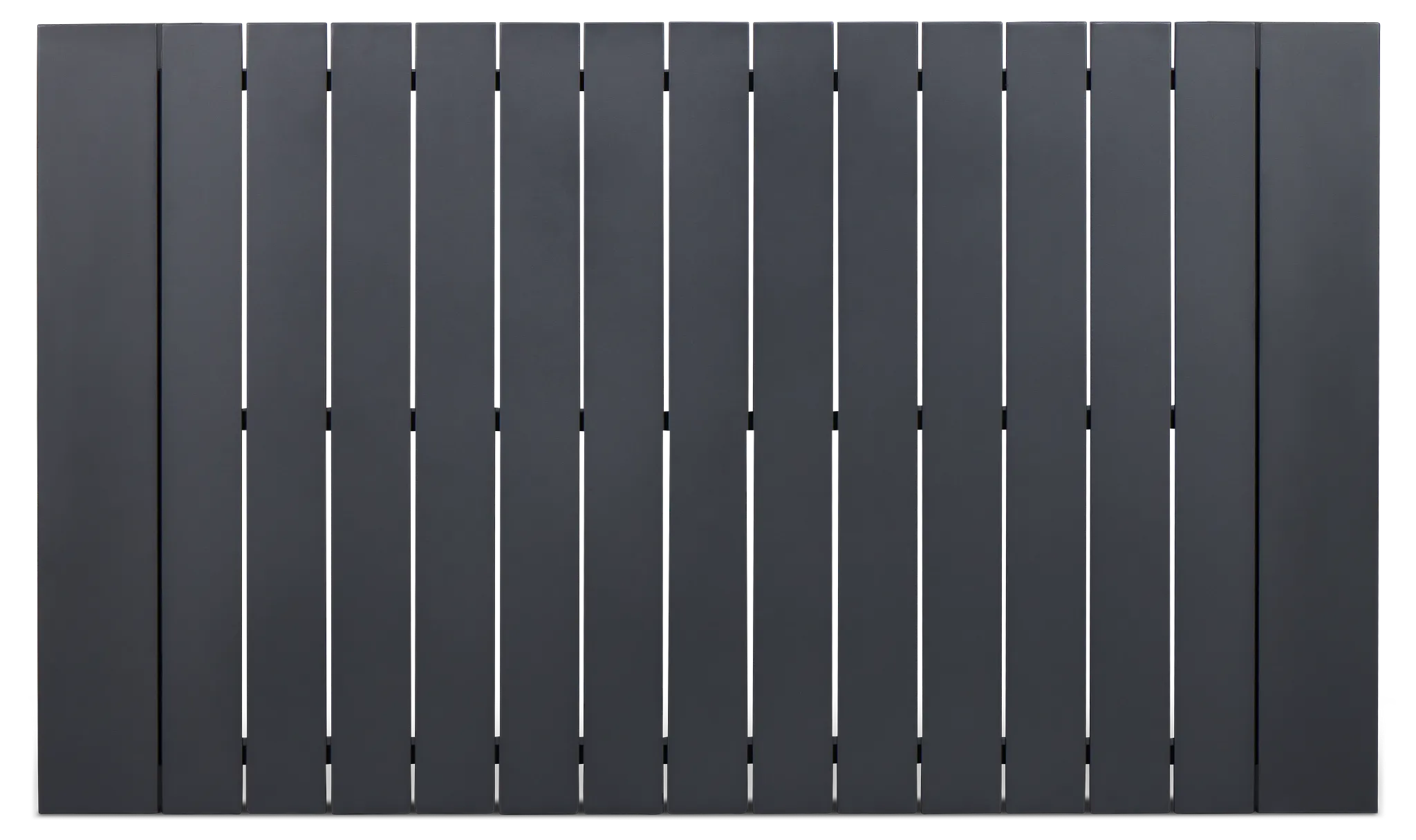 Sunrise Dark Gray 65" Rectangular Table