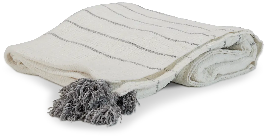 Bex Gray 50"x 60" Throw Bex Gray 50"x 60" Throw