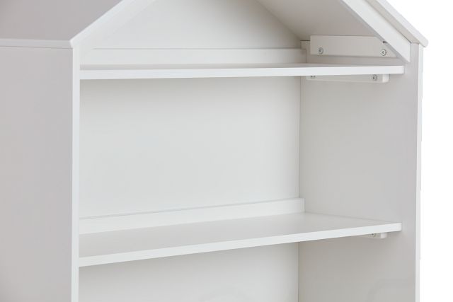 Happy Home White Storage Bookcase (6)