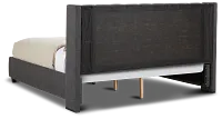Chatham Dark Gray Low Platform Storage Bed