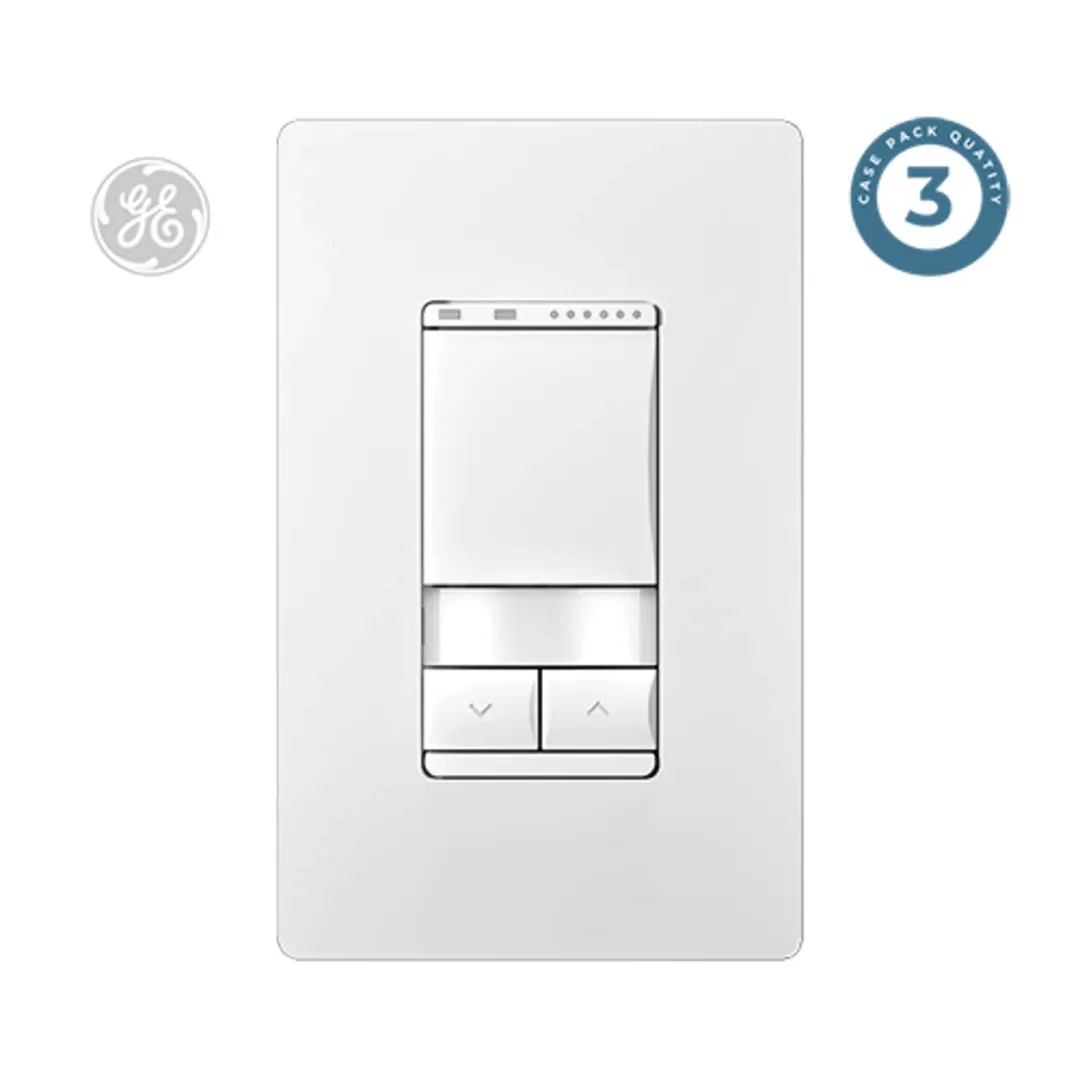 Ge Proseo/flex Wifi Button Motion Dimmer White Smart Light Dimmer