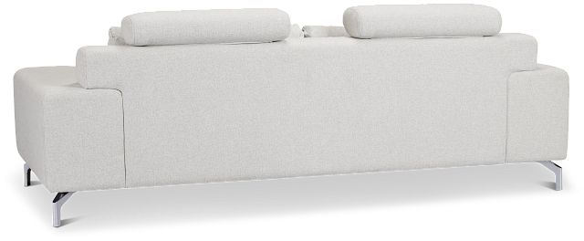 Onyx Light Gray Fabric Sofa