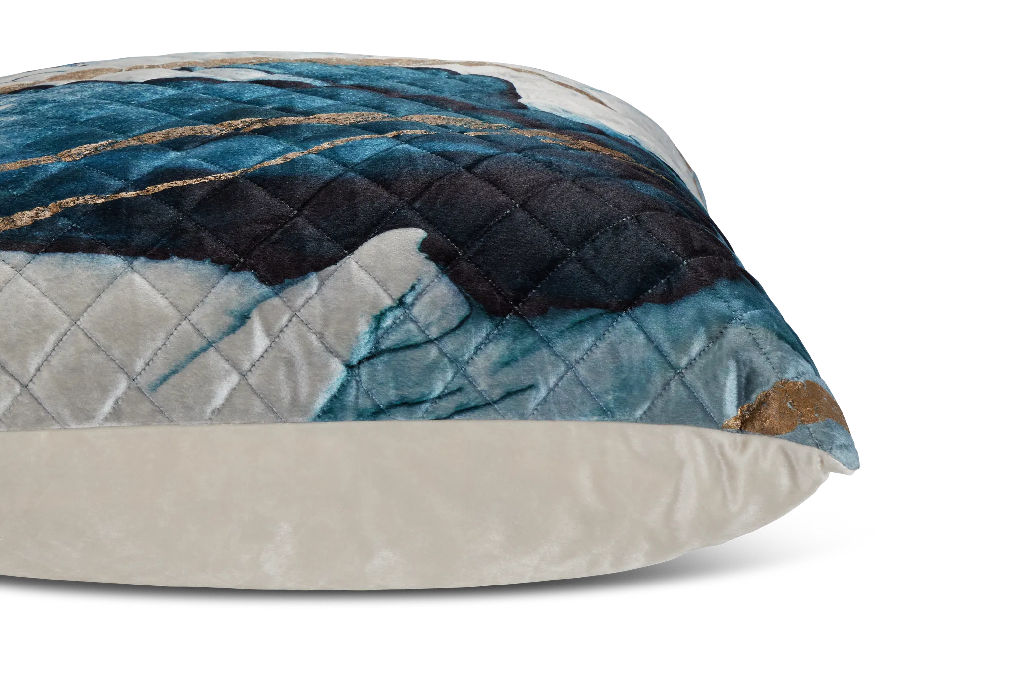 Langston Blue 22" Square Accent Pillow