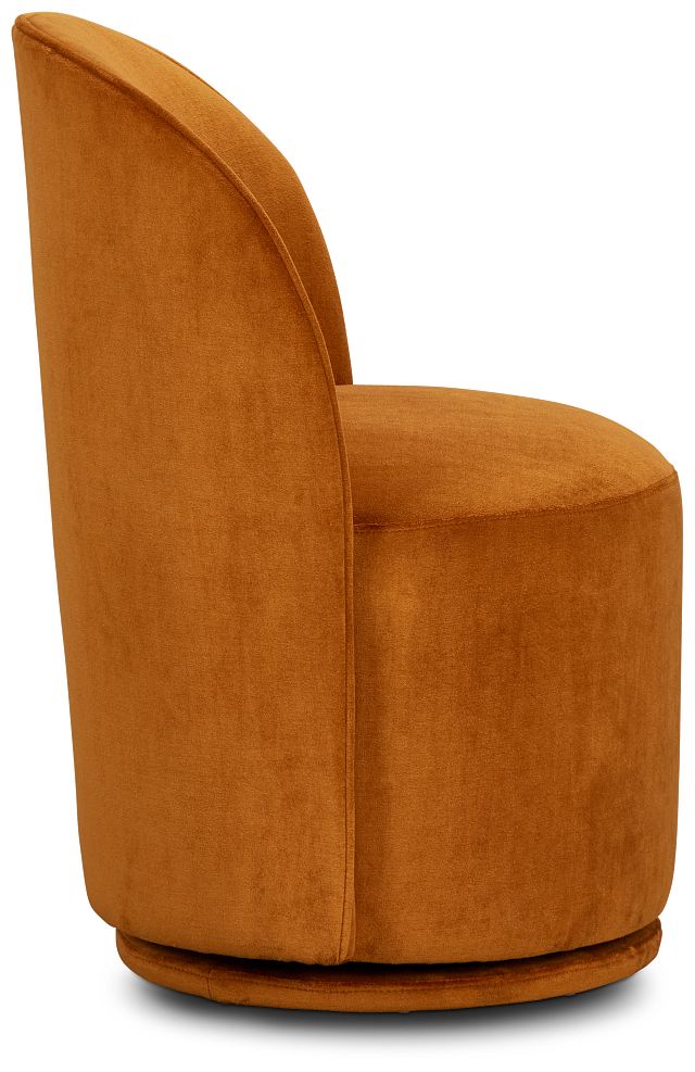 Claude Yellow Velvet Upholstered Side Chair
