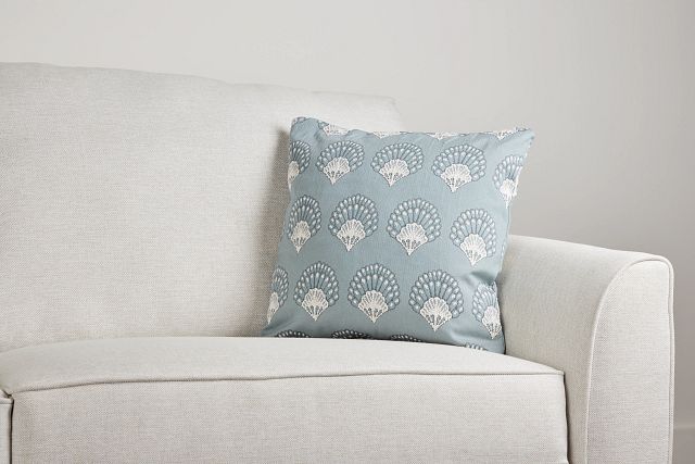 Chantilly Blue 18" Accent Pillow