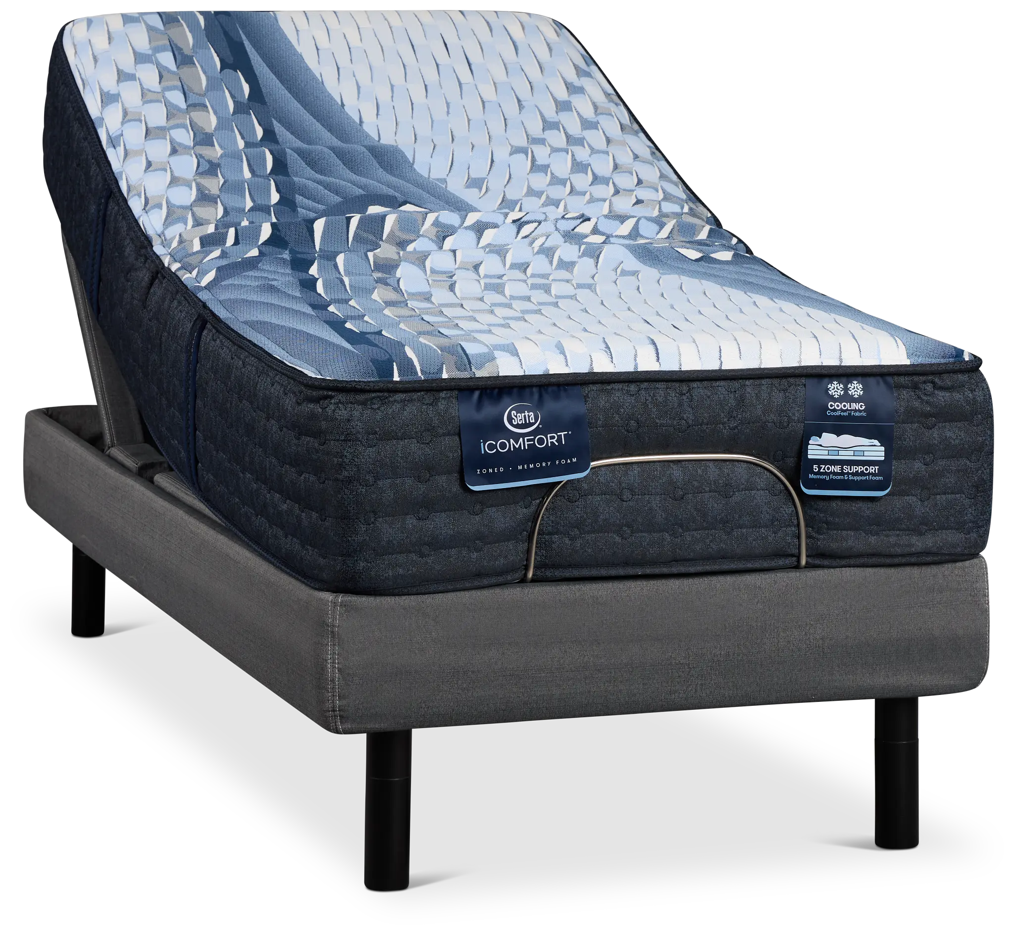 Serta Icomfort Elana Firm Motion Perfect 4 Adjustable Base Set Serta Icomfort Elana Firm Motion Perfect 4 Adjustable Base Set