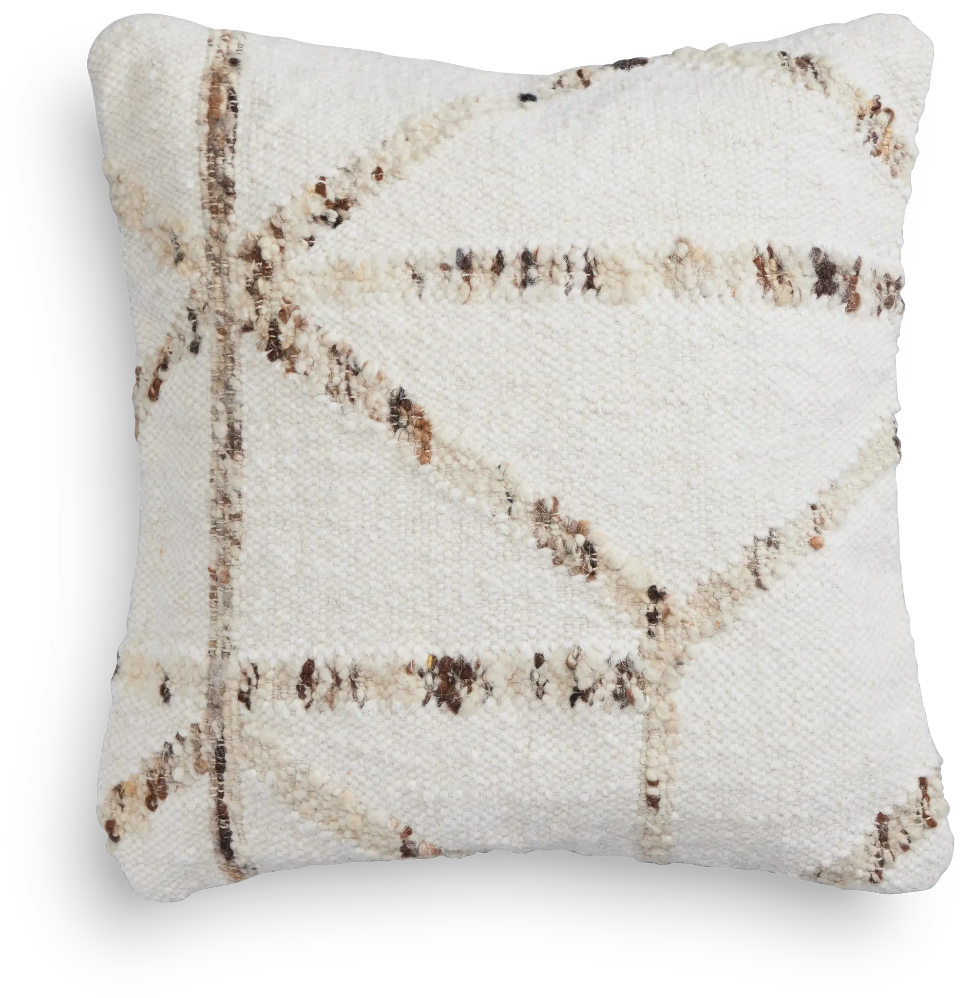 Saters White 22" Accent Pillow Saters White 22" Accent Pillow