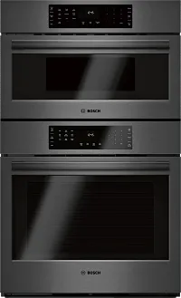 Bosch 800 Series Black 30" Electric Oven And Microwave Combo