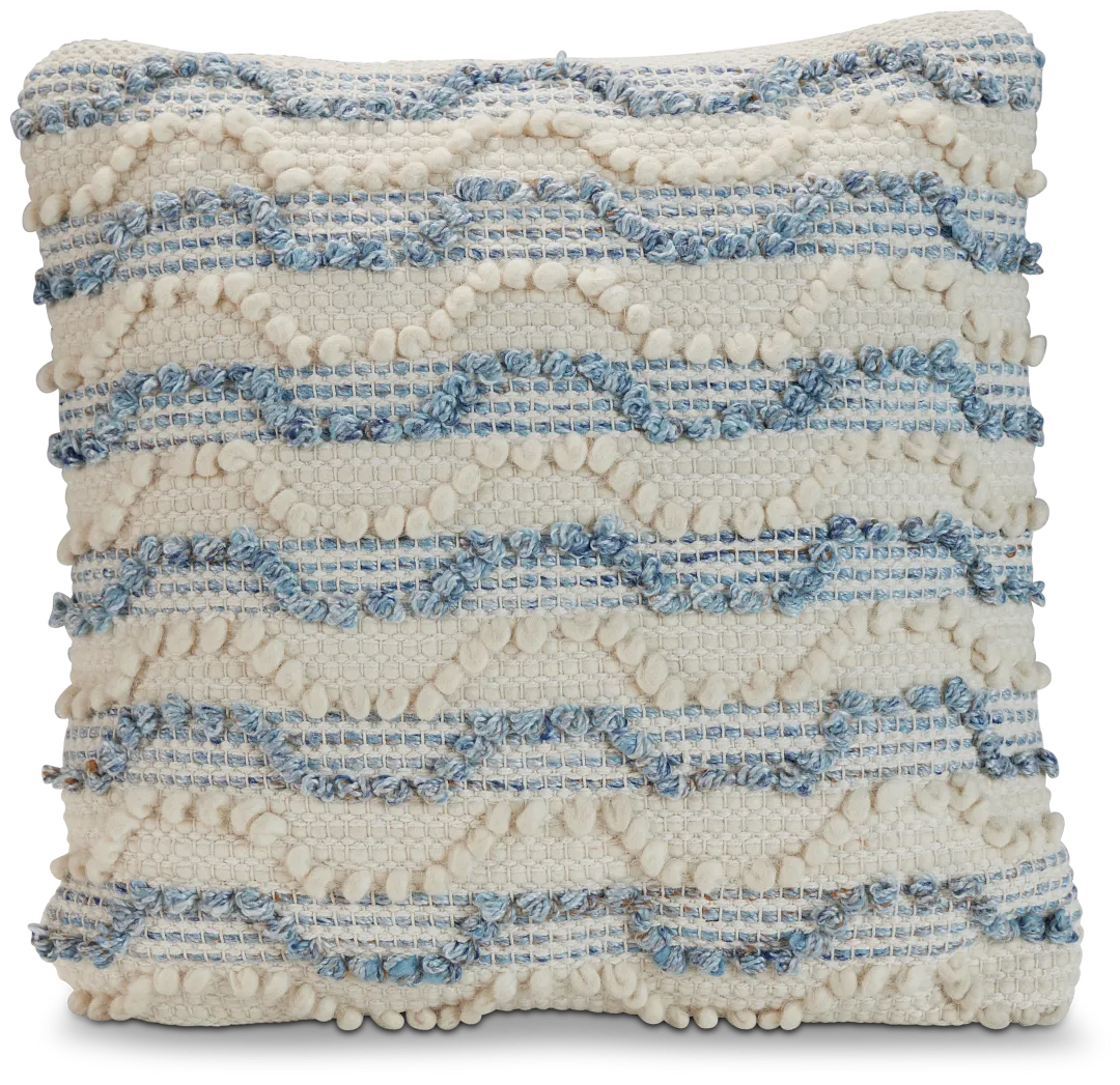 Lake Blue 18" Accent Pillow