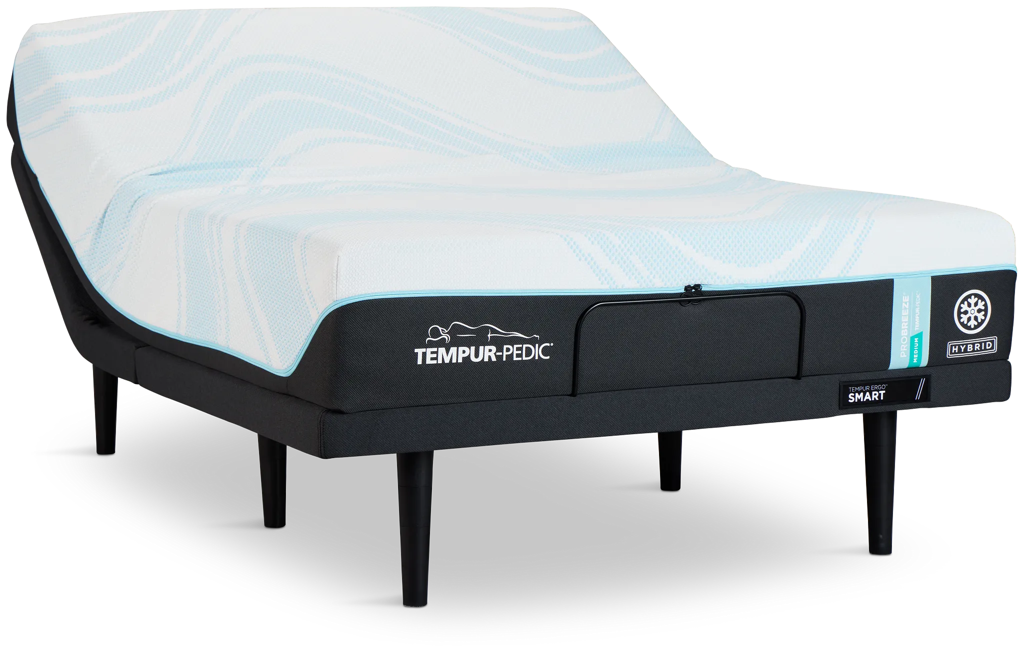 Tempur-pedic Tempur-probreeze Medium Ergo Smart Adjustable Mattress Set