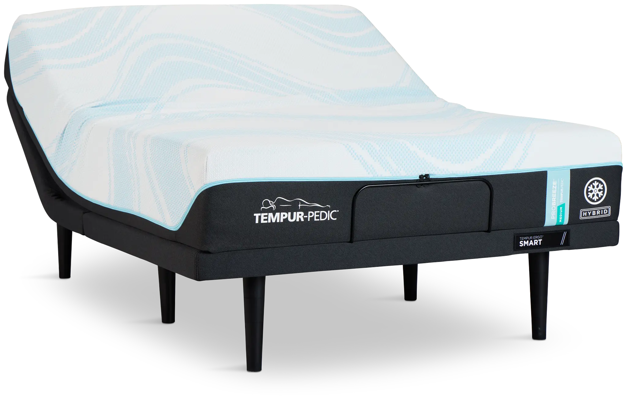 Tempur-pedic Tempur-probreeze Medium Ergo Smart Adjustable Mattress Set Tempur-pedic Tempur-probreeze Medium Ergo Smart Adjustable Mattress Set