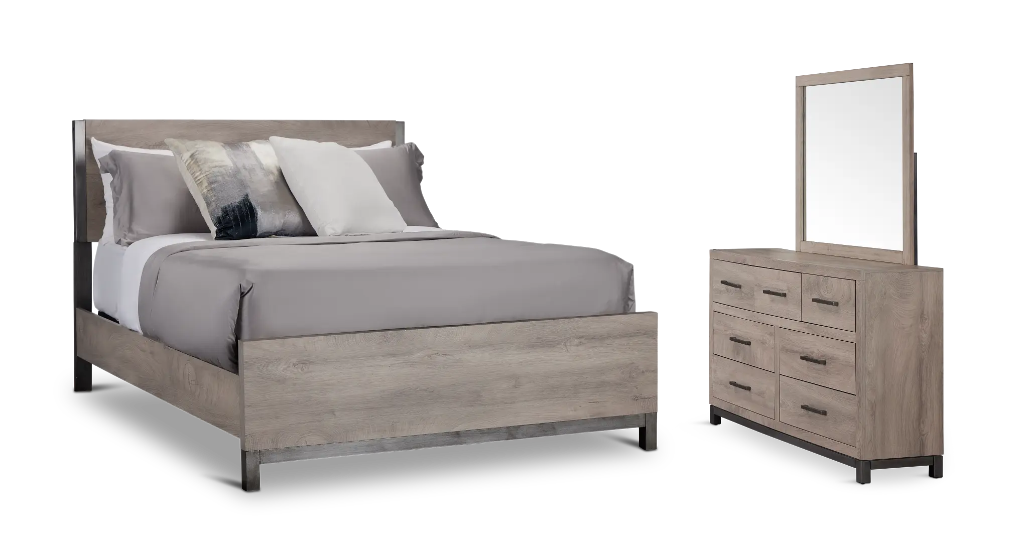 Evanston Gray Panel Bedroom Evanston Gray Panel Bedroom