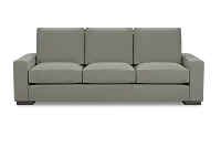 Edgewater Delray Pewter 96" Sofa W/ 3 Cushions