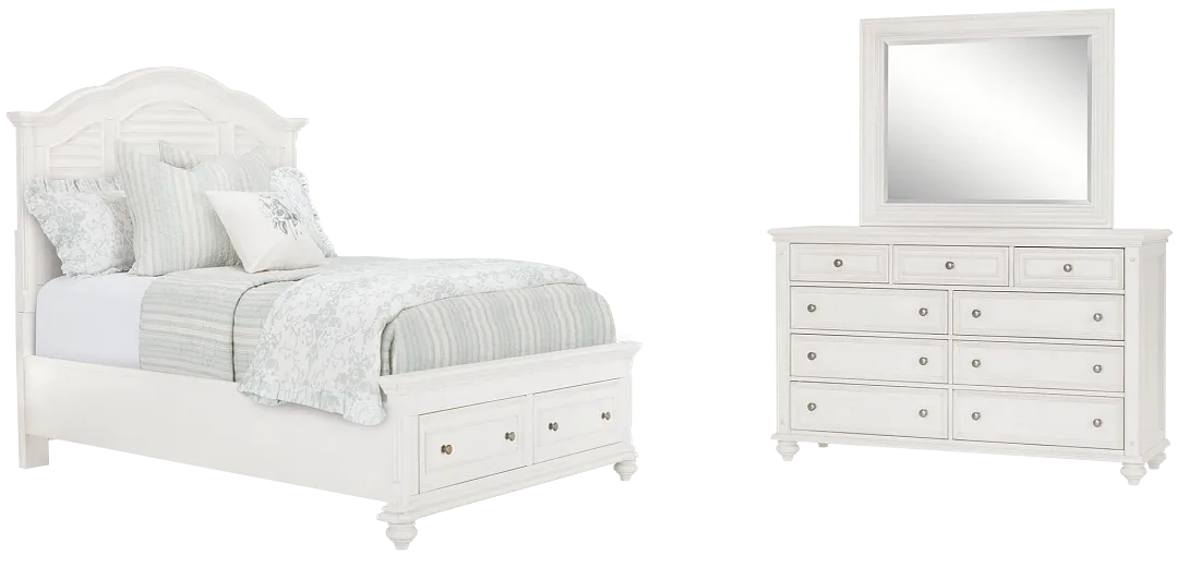 Savannah Ivory Mansion Storage Bedroom