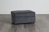 Maxie Dark Gray Micro Ottoman