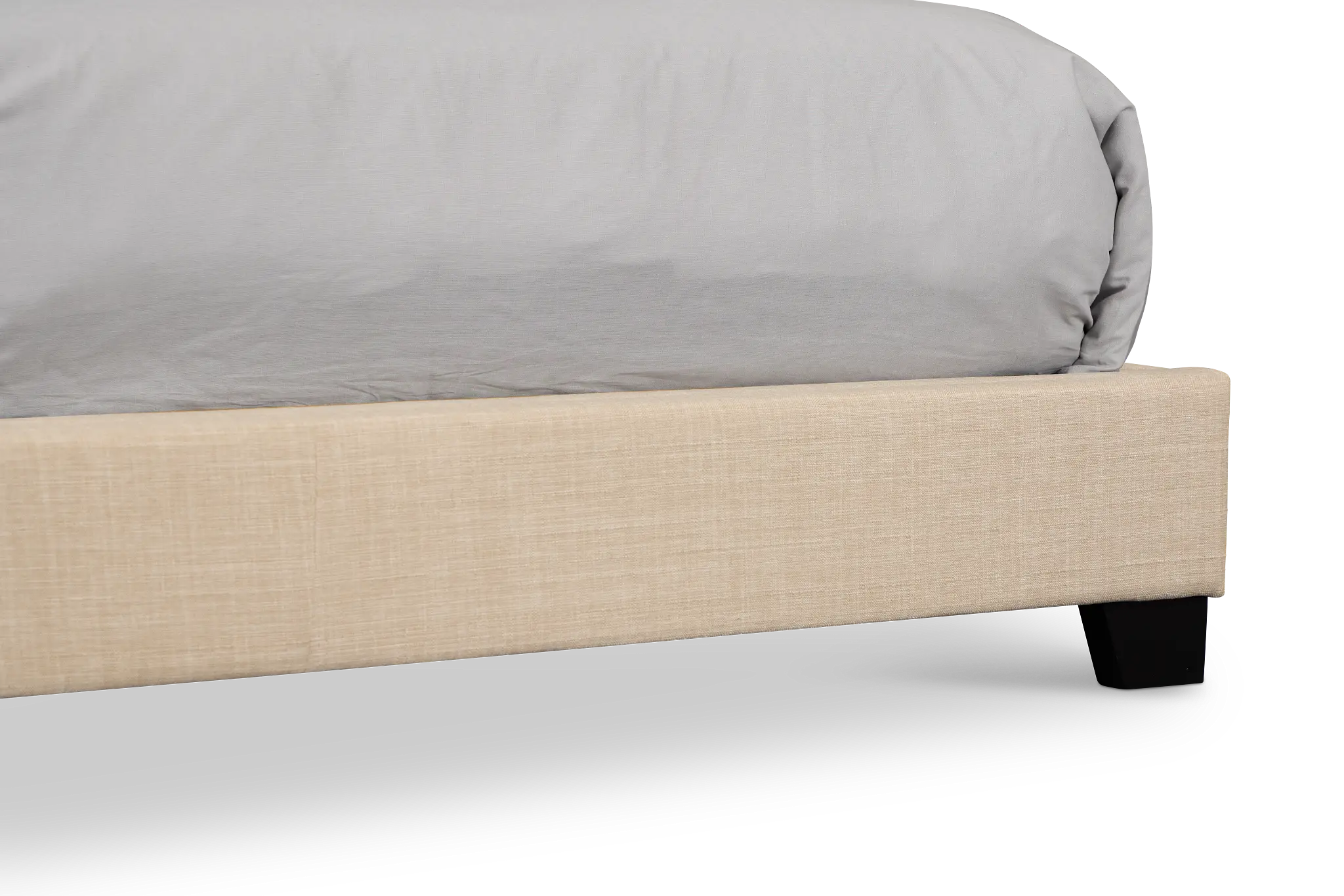 Flagler Beige Uph Panel Bed Flagler Beige Uph Panel Bed