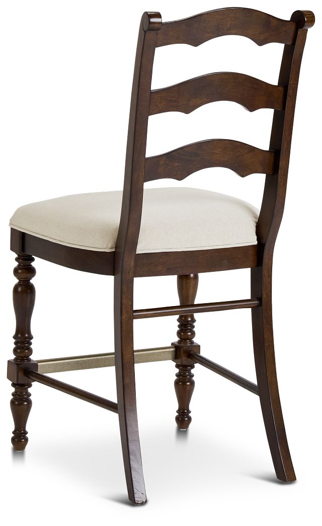 Savannah Dark Tone 24" Wood Barstool