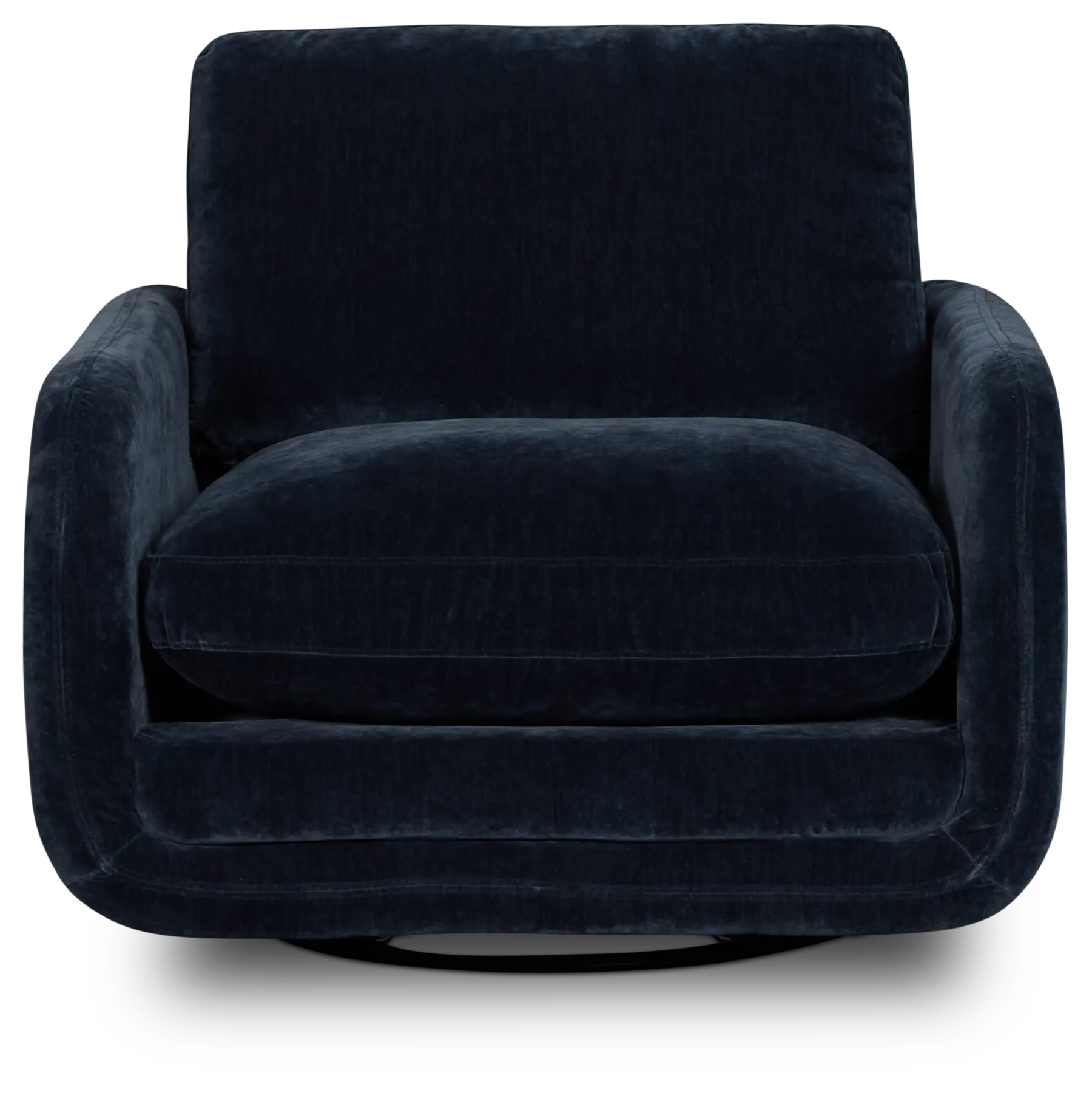 Jules Dark Blue Velvet Swivel Chair Jules Dark Blue Velvet Swivel Chair