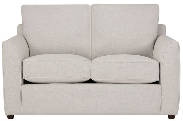 Asheville Light Taupe Fabric Loveseat