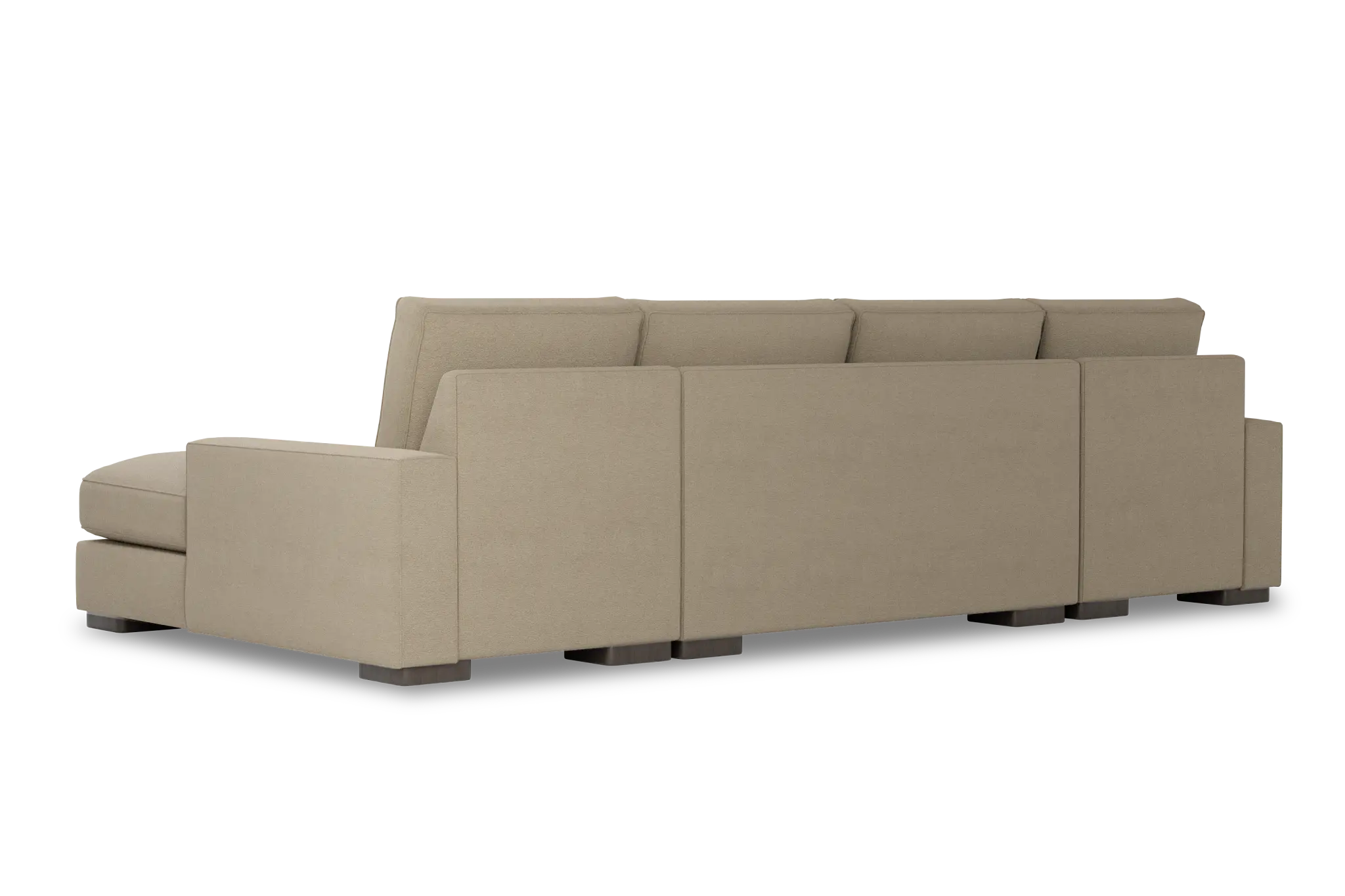 Edgewater Elite Taupe Double Chaise Sectional Edgewater Elite Taupe Double Chaise Sectional
