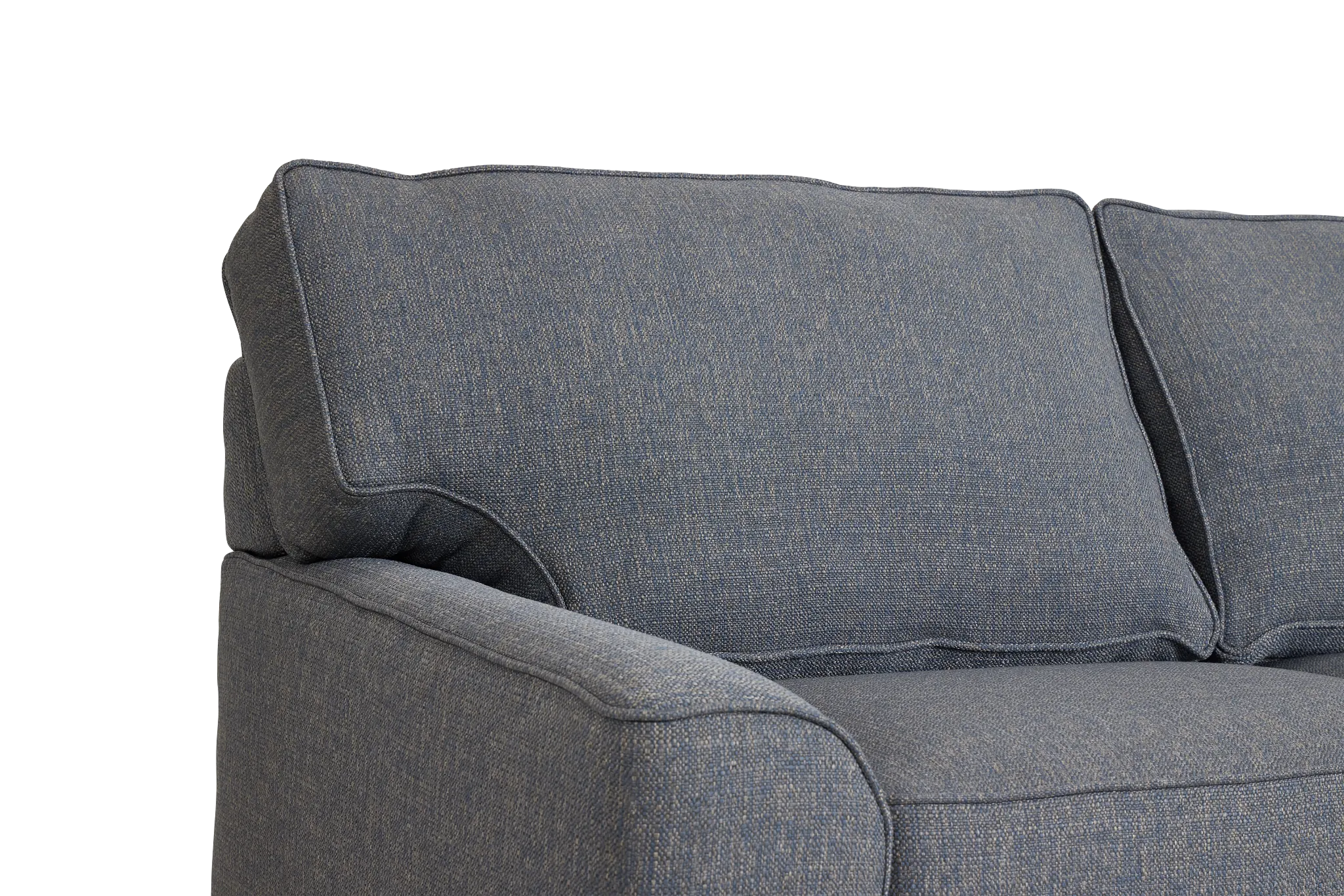 Austin Blue Fabric Loveseat