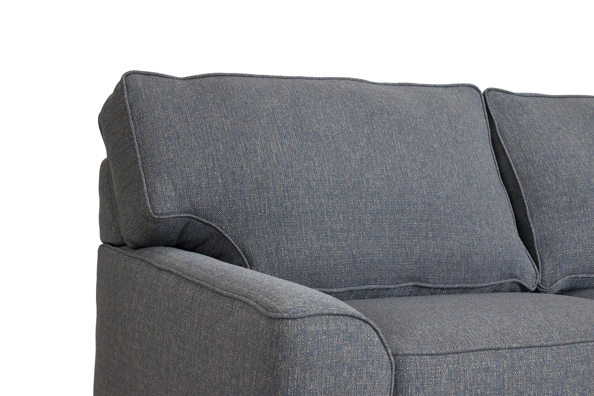 Austin Blue Fabric Loveseat Austin Blue Fabric Loveseat