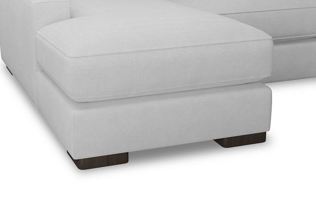 Edgewater Suave White Medium Left Chaise Sectional