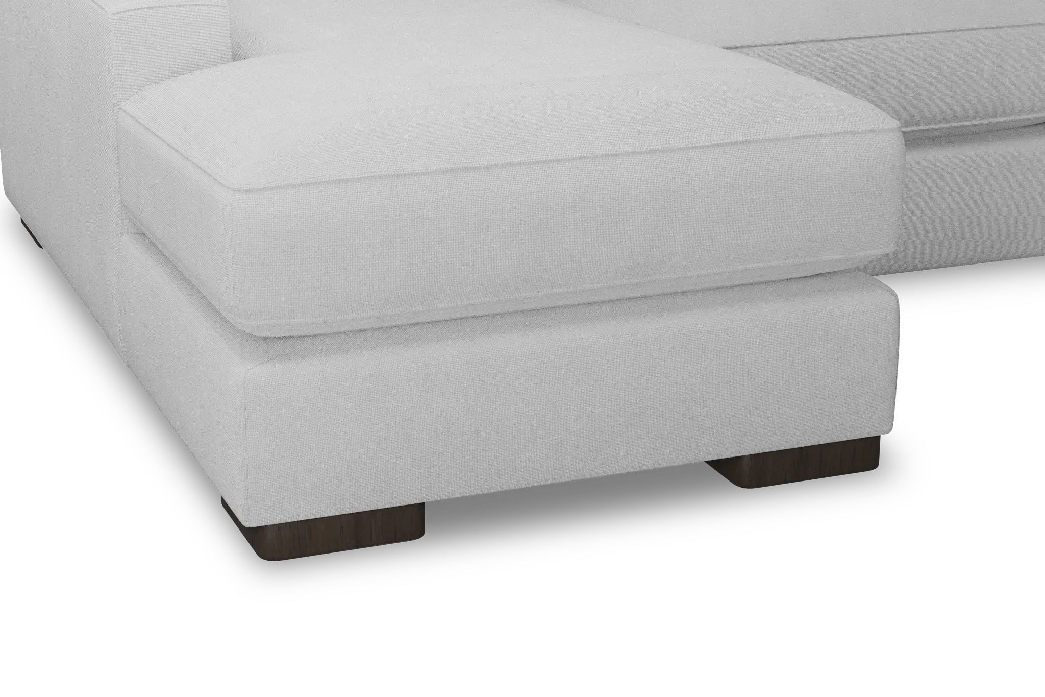 Edgewater Suave White Medium Left Chaise Sectional Edgewater Suave White Medium Left Chaise Sectional