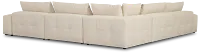 Remi Light Beige Fabric 7-piece Modular Sectional