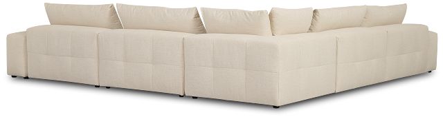 Remi Light Beige Fabric 7-piece Modular Sectional
