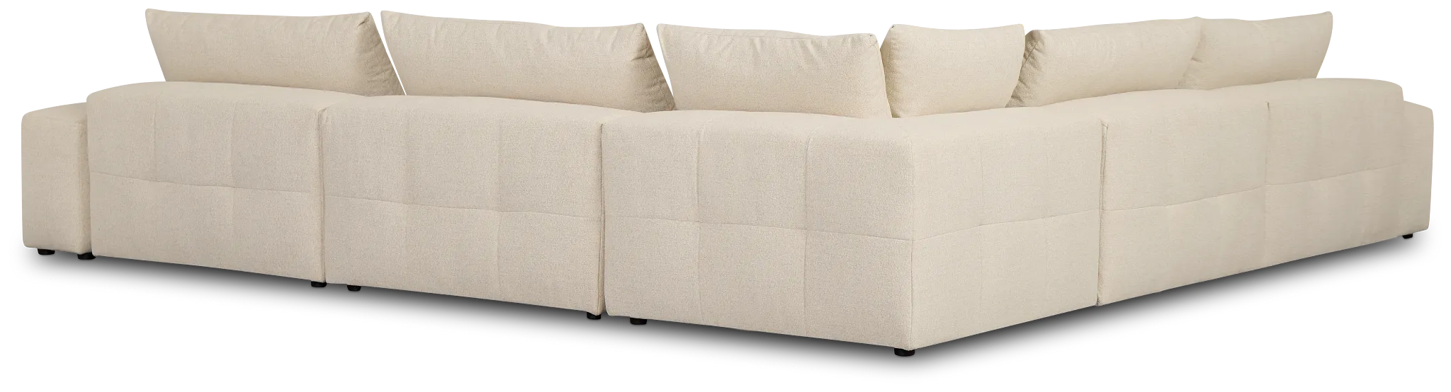 Remi Light Beige Fabric 7-piece Modular Sectional