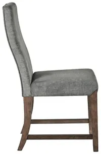 Raehurst Dark Gray Upholstered Side Chair