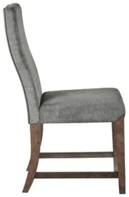 Raehurst Dark Gray Upholstered Side Chair