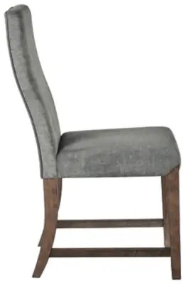 Raehurst Dark Gray Upholstered Side Chair Raehurst Dark Gray Upholstered Side Chair