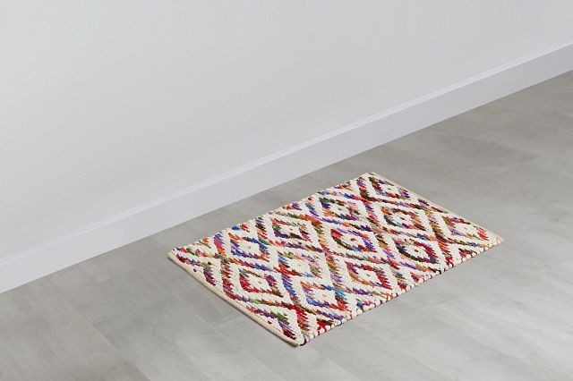 Narin Multicolored 2x3 Area Rug