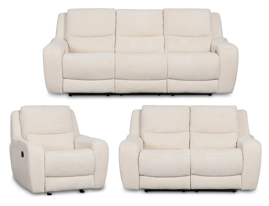 Bennett Light Beige Fabric Power Reclining Living Room Bennett Light Beige Fabric Power Reclining Living Room
