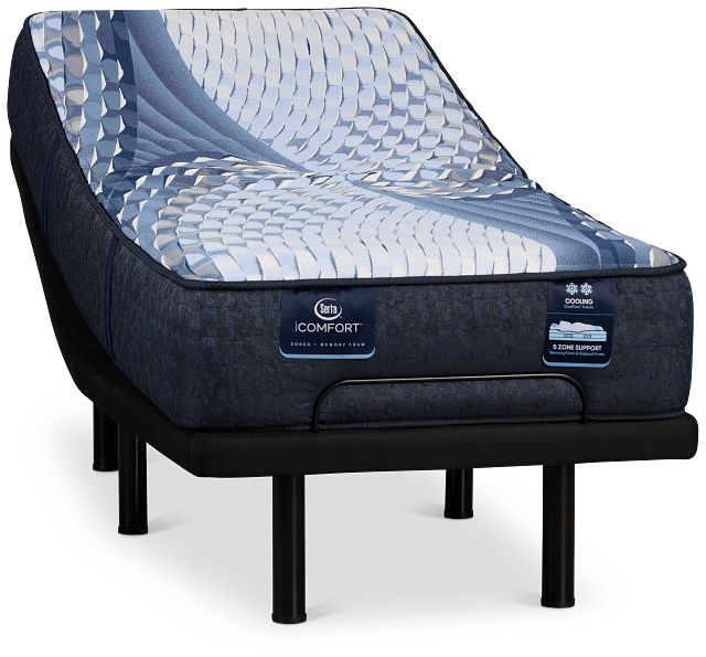 Serta Icomfort Aveda Plush Deluxe Adjustable Mattress Set