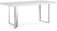 Axel White Rectangular Table