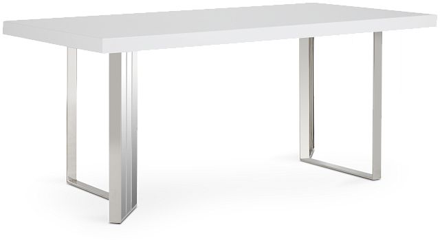 Axel White Rectangular Table