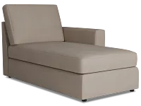 Citymod Beige Fabric Right Chaise