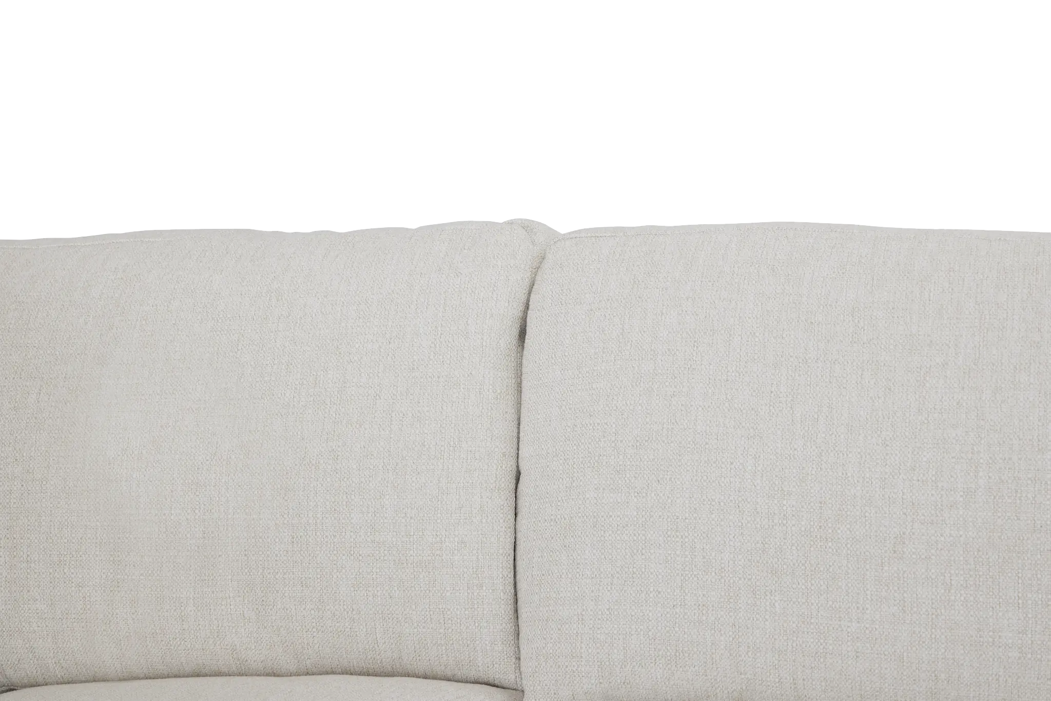 Veronica White Down Large Right Bumper Sectional Veronica White Down Large Right Bumper Sectional