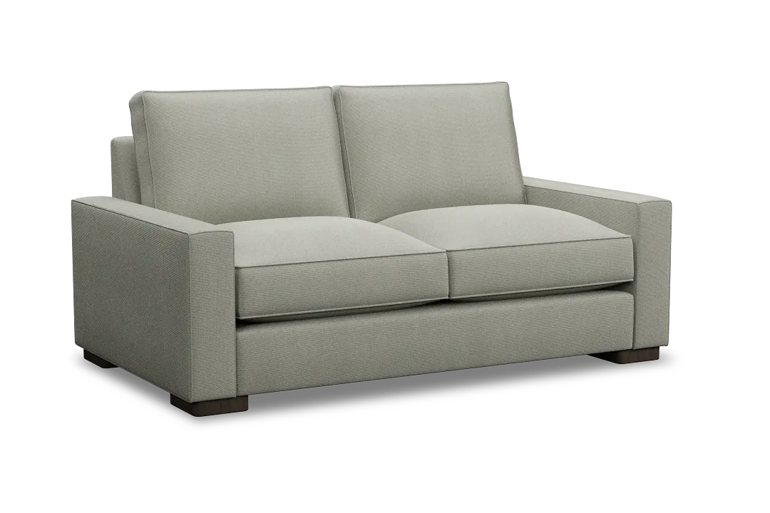 Edgewater Delray Pewter Loveseat